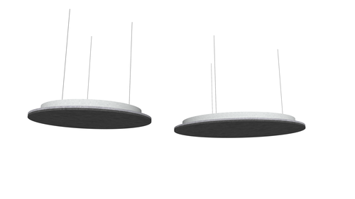 runde Akustik Deckensegel SoundCover CIRCLE-BAFFELS