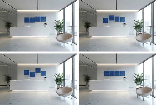 SC WallPanel Ocean Collage blau
