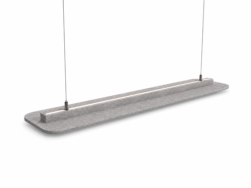 Akustische Pendelleuchte SoundCover LIGHTS SKATE mit LED Beleuchtung
