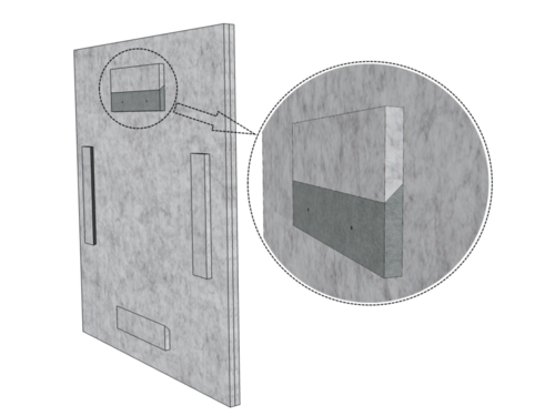SC WallPanel Wandhalter Detail