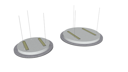 runde Akustik Deckensegel SoundCover CIRCLE-BAFFELS