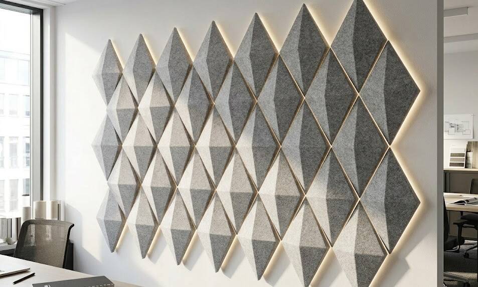 SoundCover 3D Raute beleuchtet