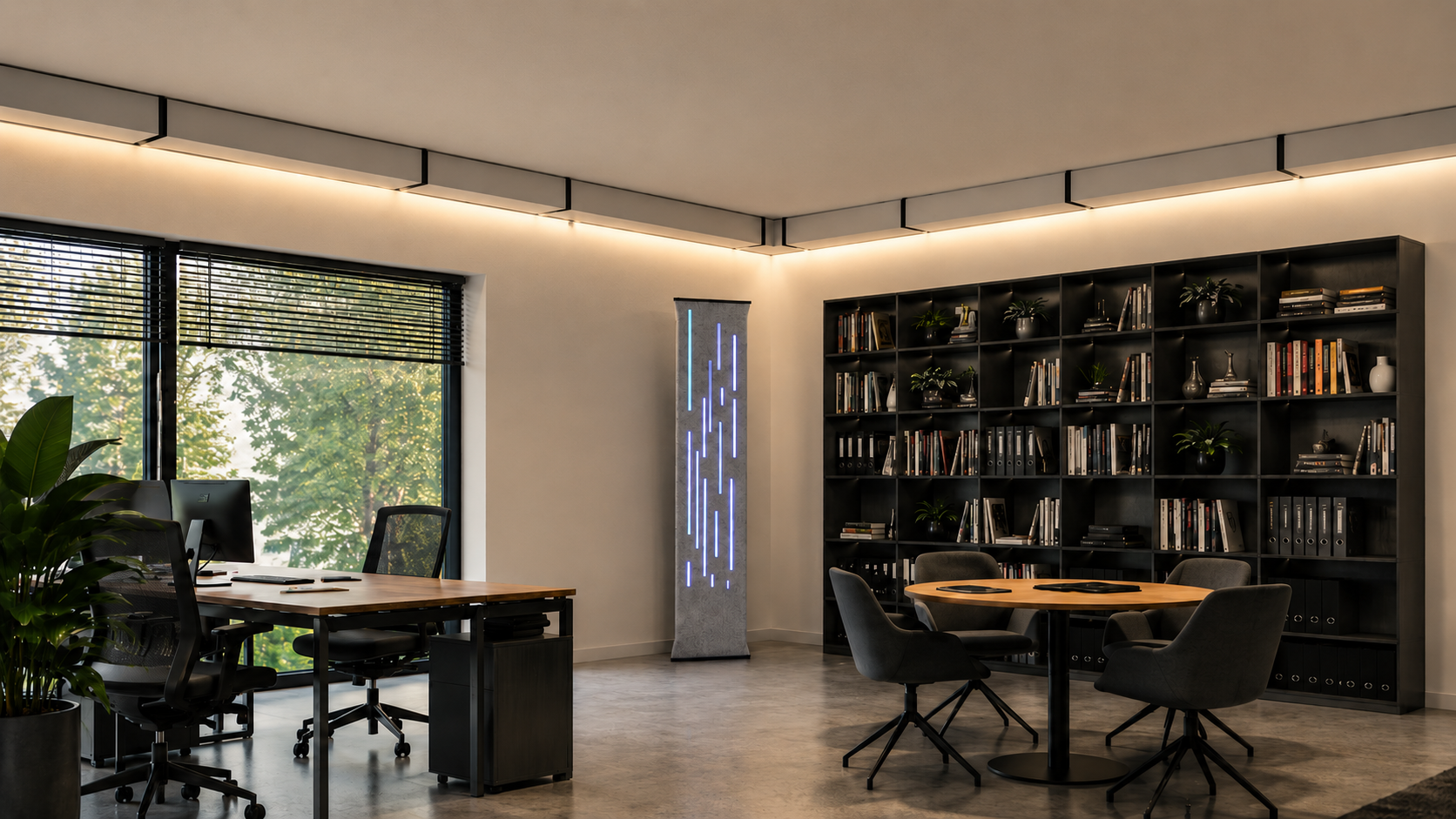 SoundCover VERTEX+TOWER Büro 3000K